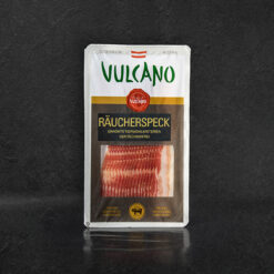Raeucherspeck Speck geschnitten