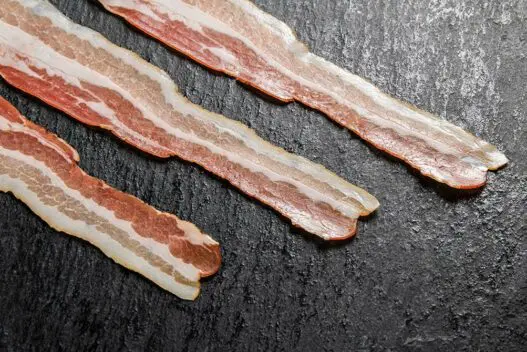 Prosciutto Schinken geschnitten