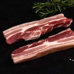 Frischfleisch Bauchspeck mit Schwarte 300g
