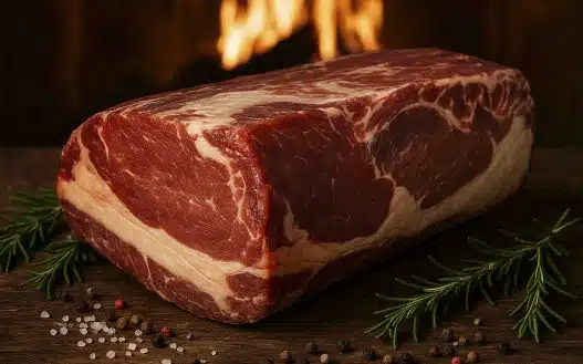 Frischfleisch Dry Aged Lachs/Karree 1kg – Bild 4